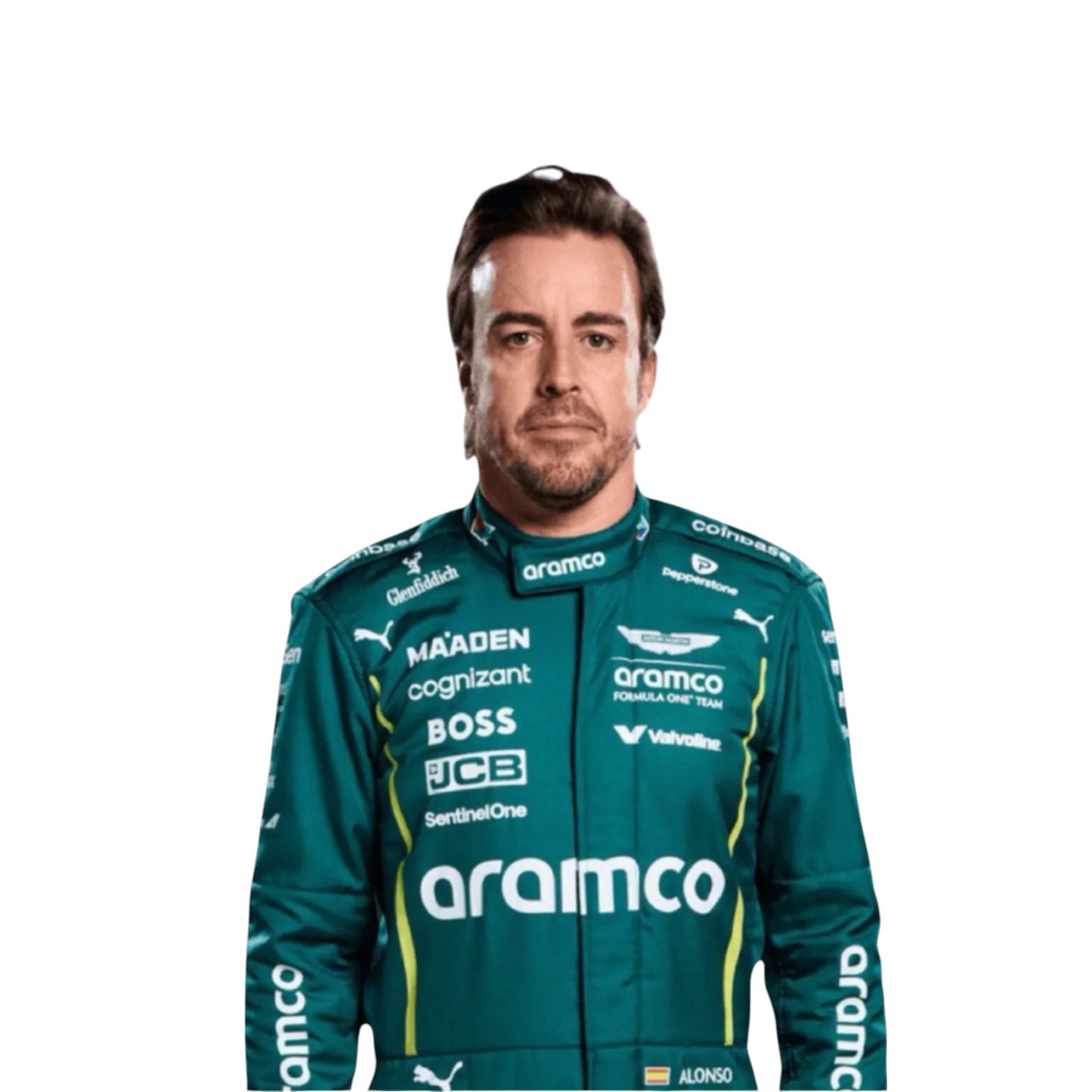2025 Fernando Alonso Aston Martin F1 Team Race Suit