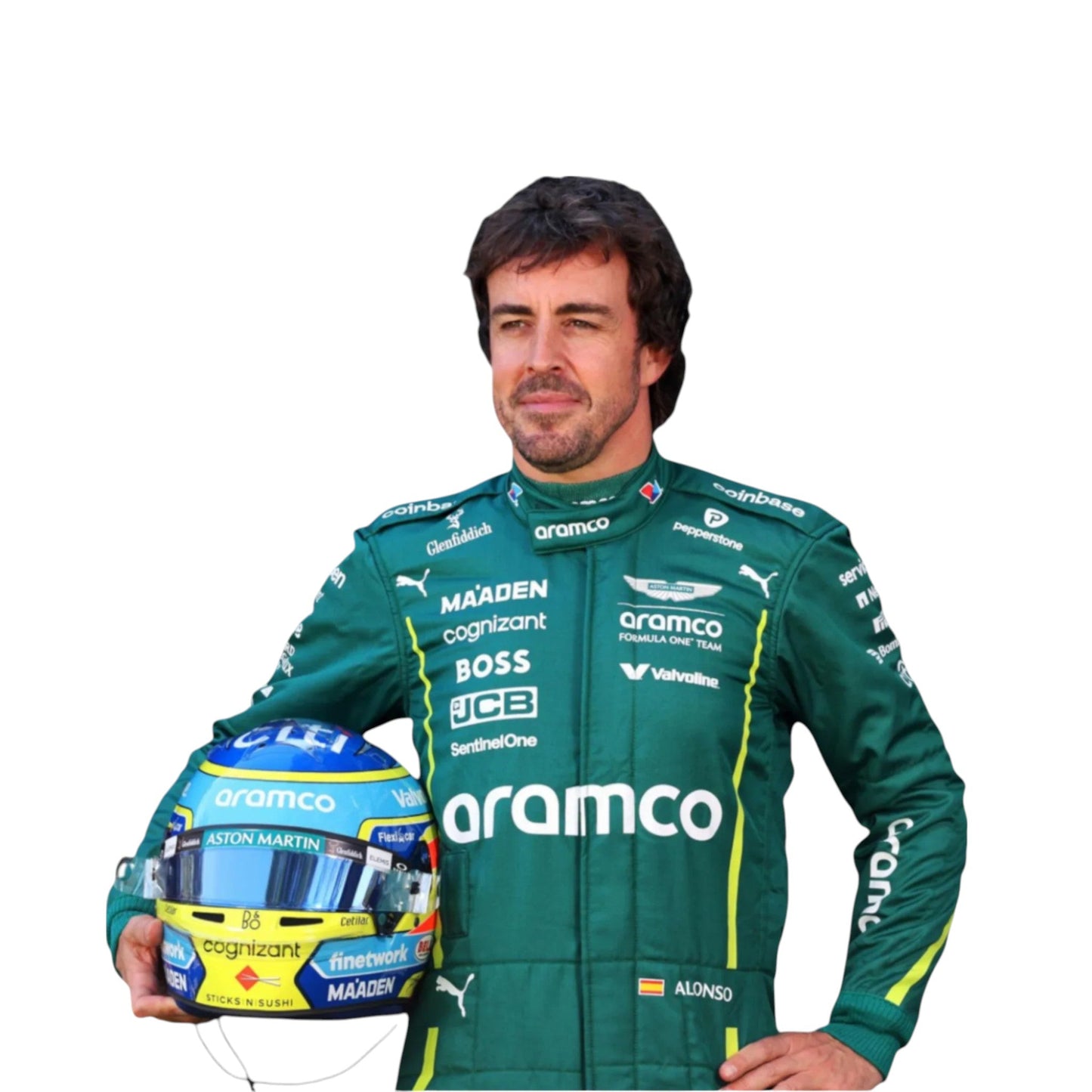 2025 Fernando Alonso Aston Martin F1 Team Race Suit
