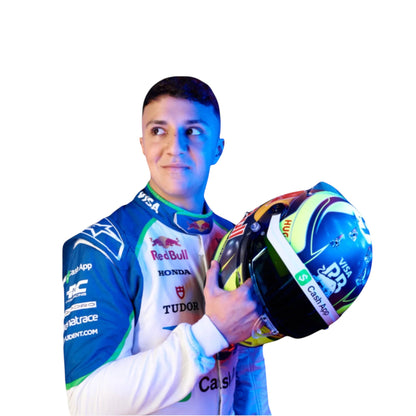 2025 Isack Hadjar Alphatauri Rennanzug