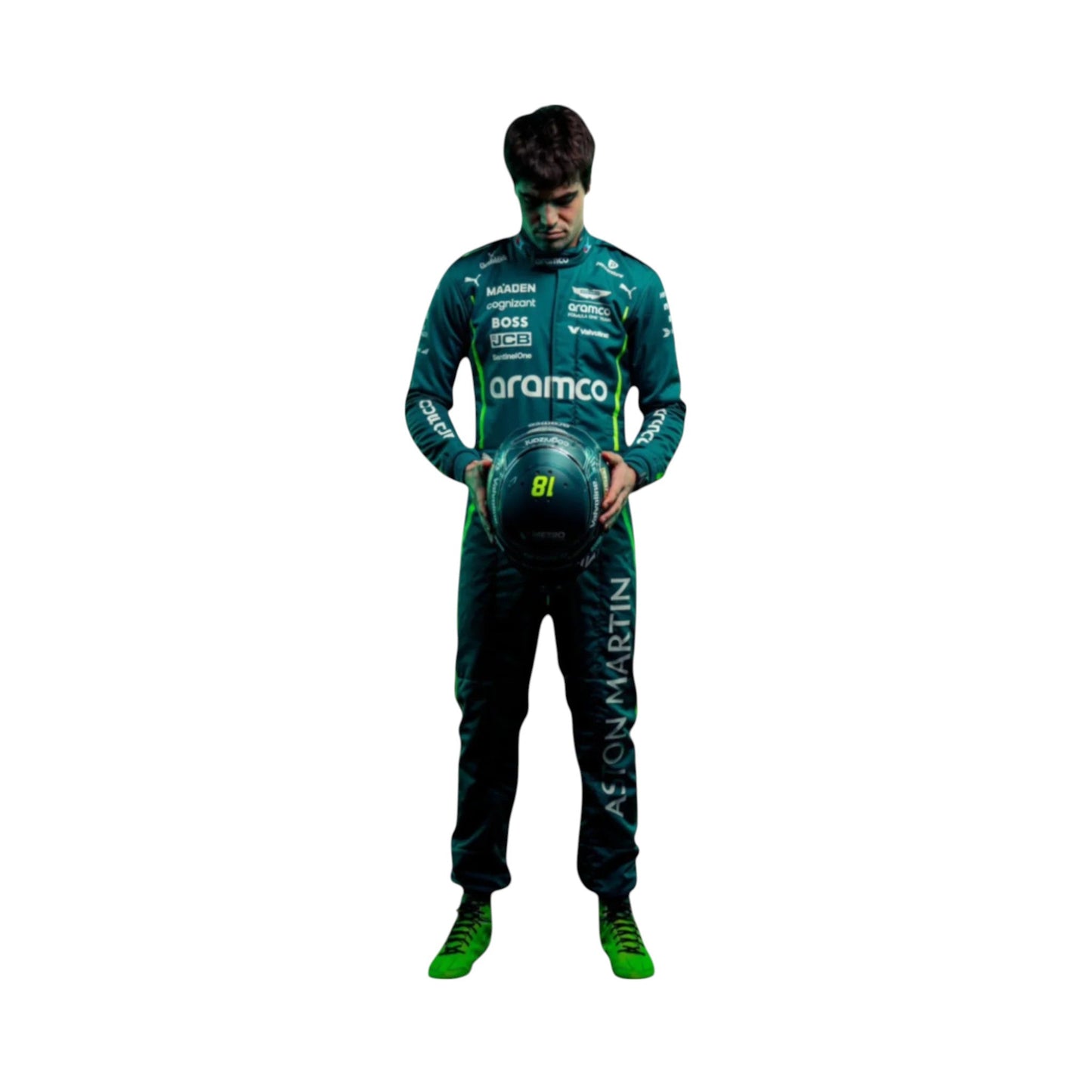 2025 Lance Stroll Aston Martin F1 Team Race Suit