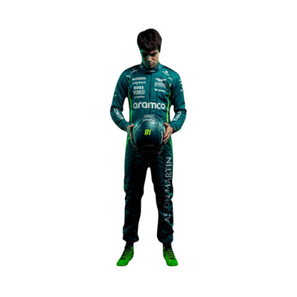 2025 Lance Stroll Aston Martin F1 Team Race Suit