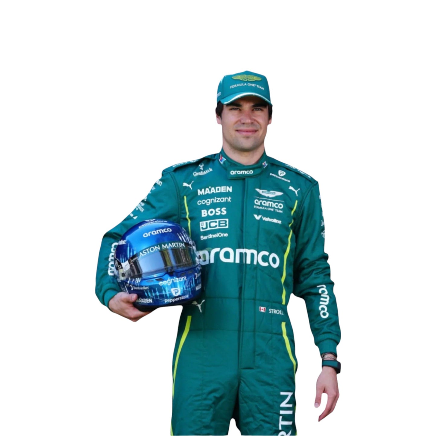 2025 Lance Stroll Aston Martin F1 Team Race Suit