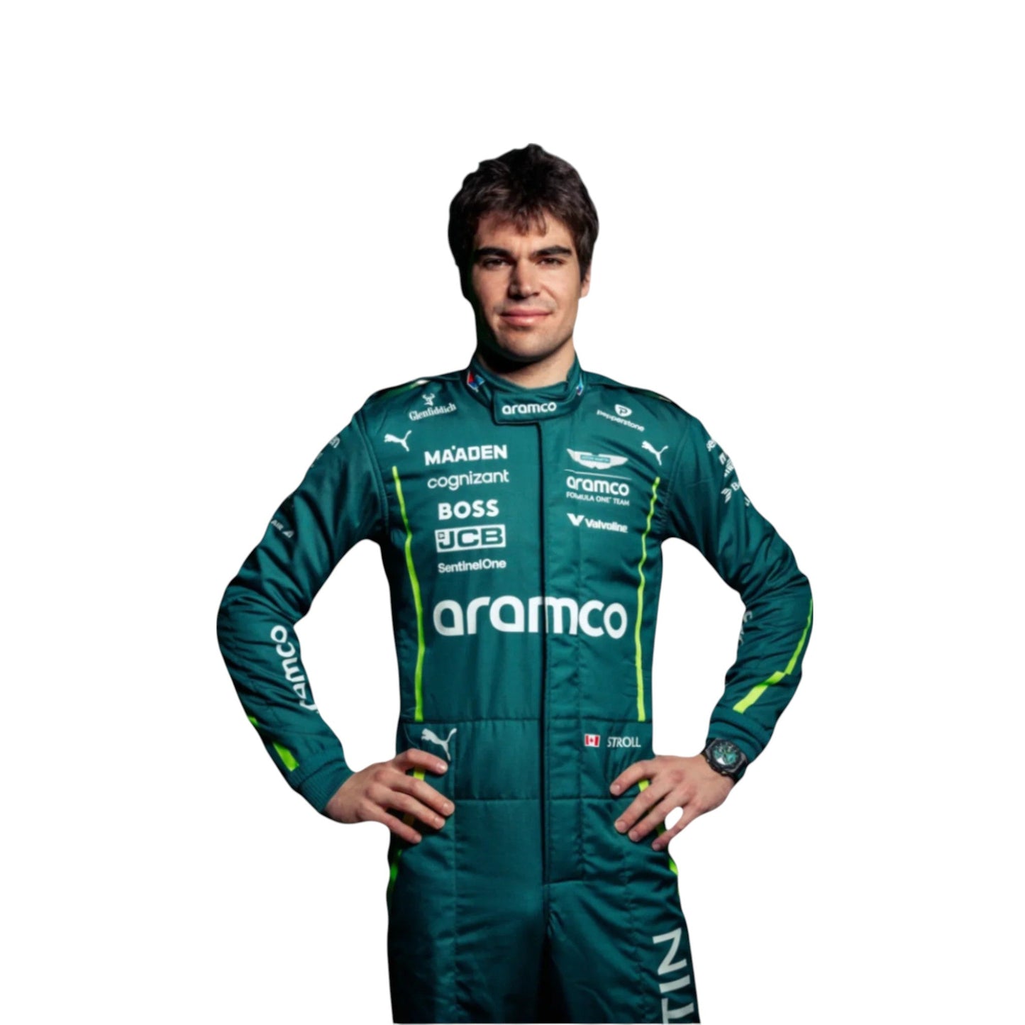 2025 Lance Stroll Aston Martin F1 Team Race Suit