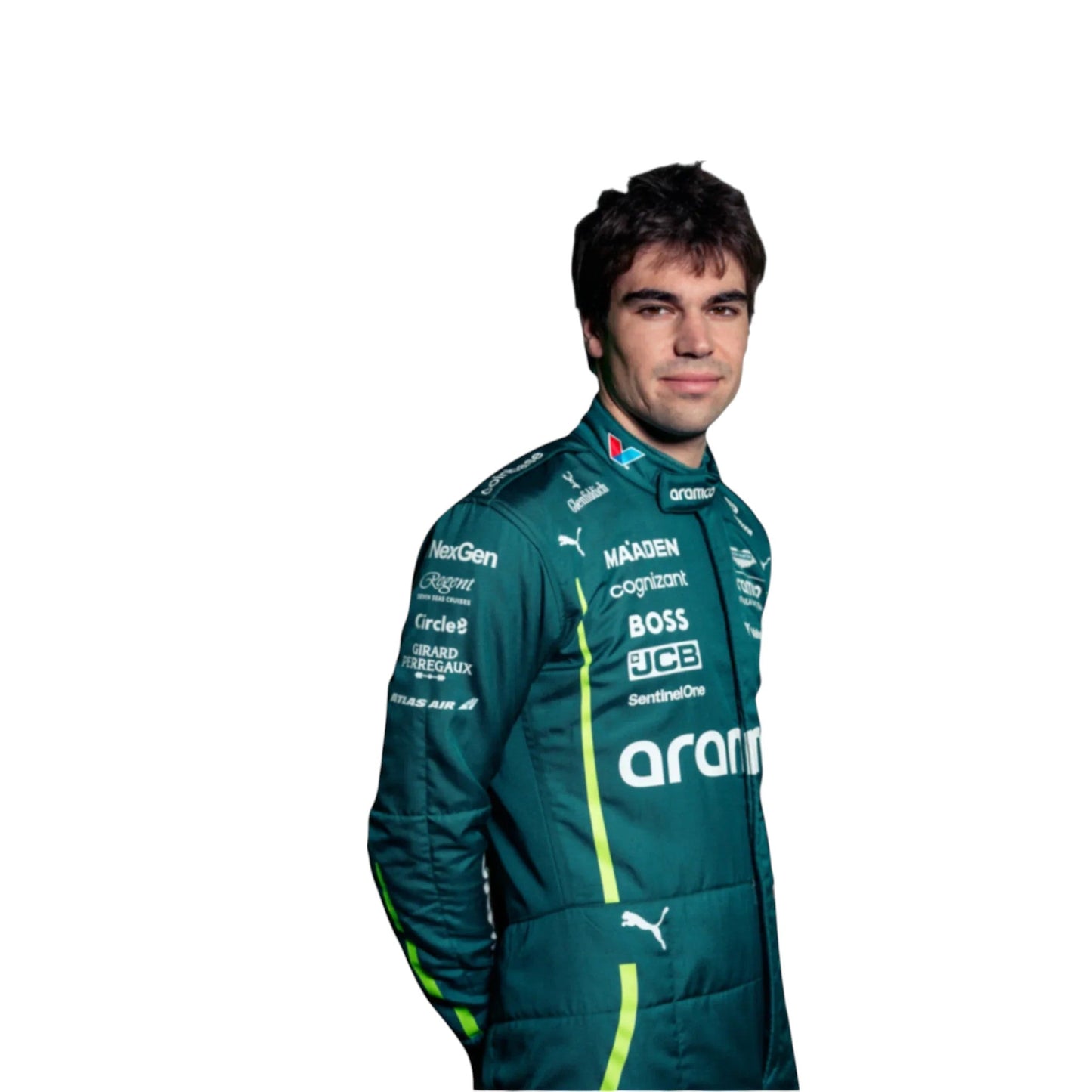 2025 Lance Stroll Aston Martin F1 Team Race Suit