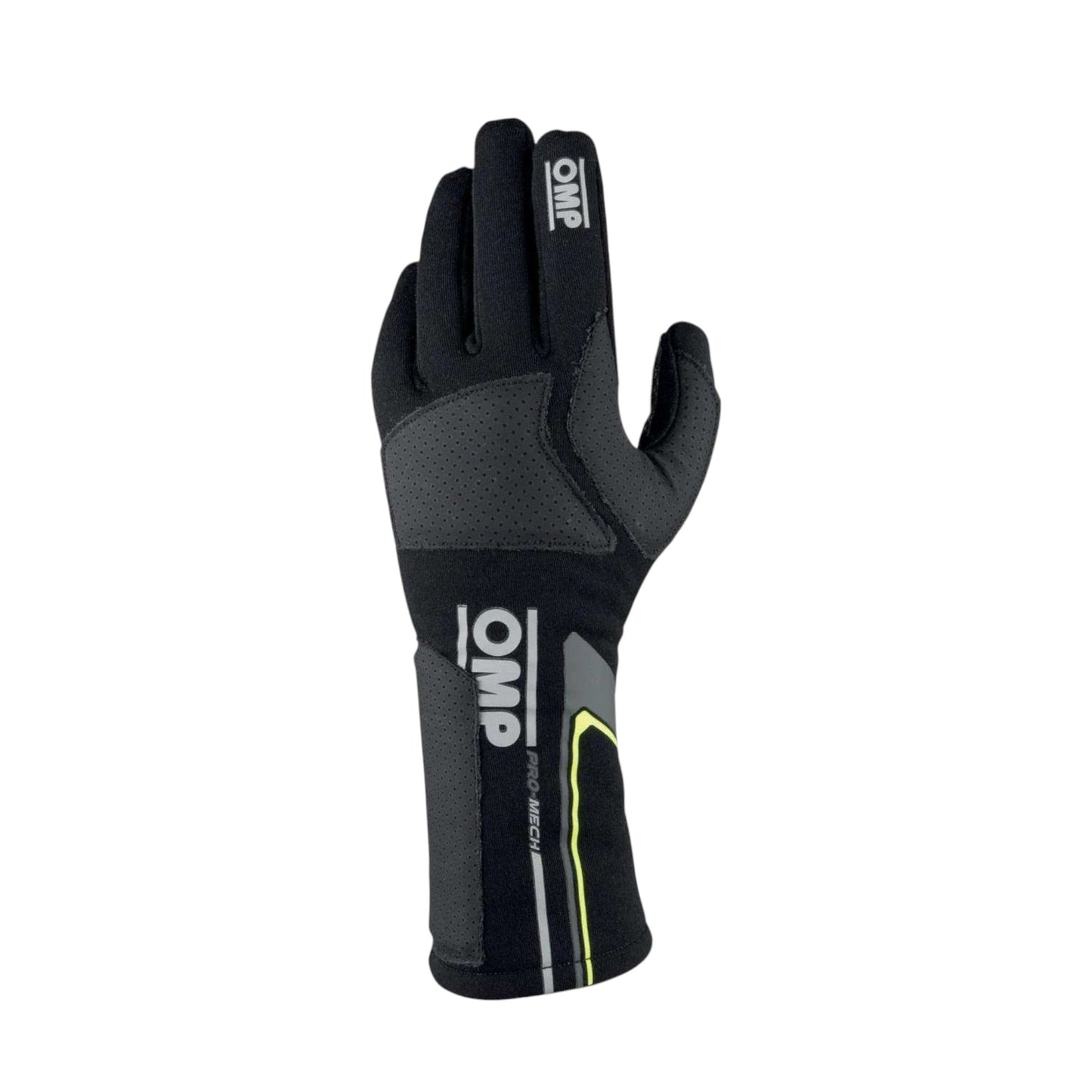 OMP PRO MECH MY21 FIA Mechanic Gloves Black