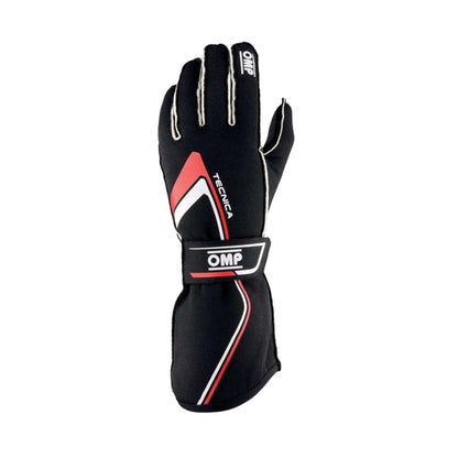 OMP TECNICA MY21 FIA Racing Gloves – Red/Black