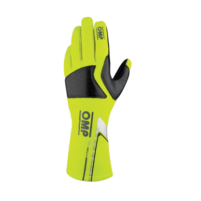OMP PRO MECH S Yellow Mechanic Gloves (FIA)