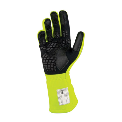 OMP PRO MECH S Yellow Mechanic Gloves (FIA)